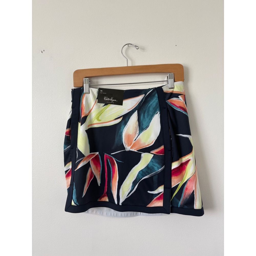 NWT women's Walter Hagen Performance Knit Golf Skort – Birds of Paradise Size XS - Picture 2 of 6